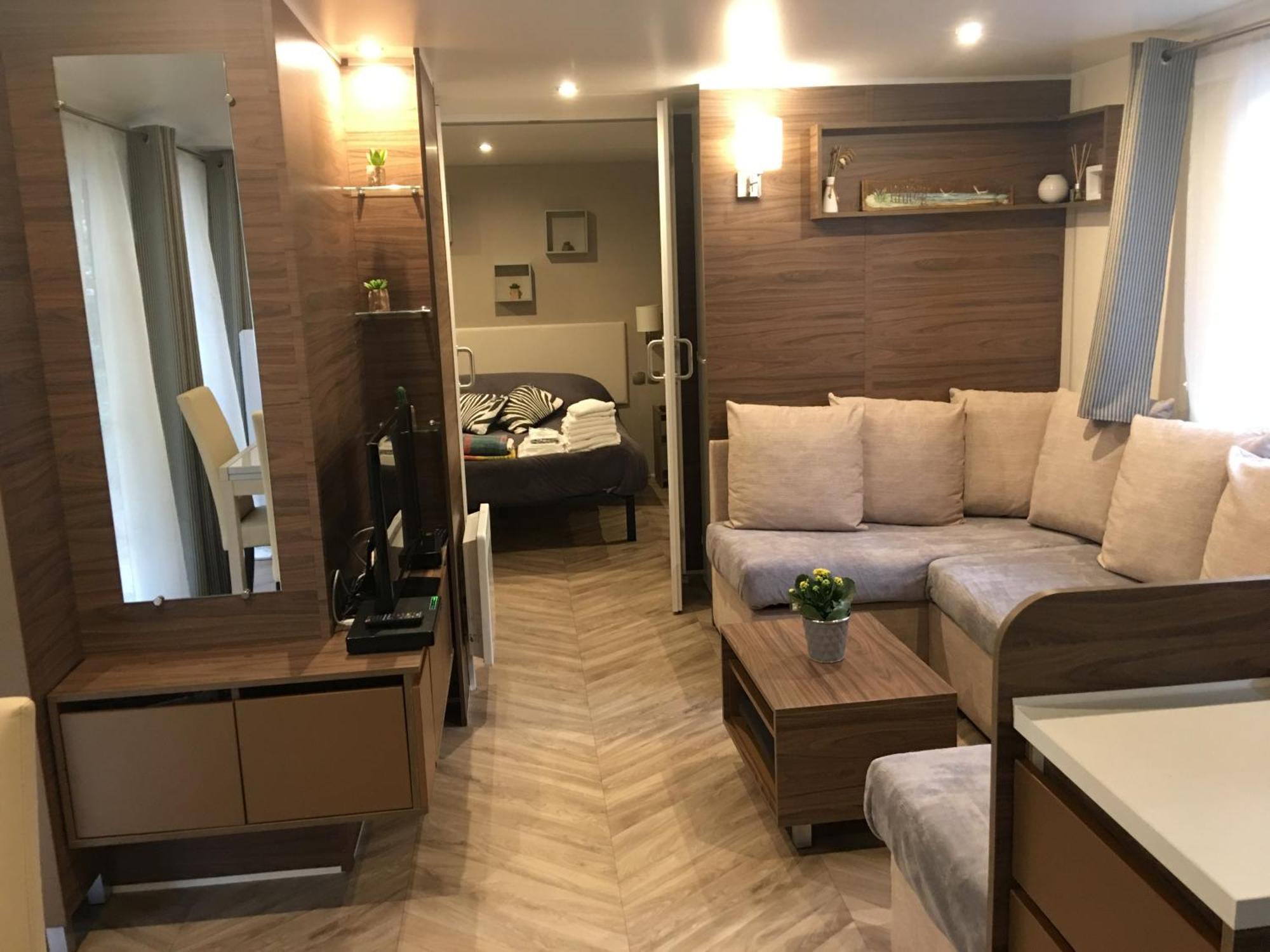 Mobilhome Familial 6 A 7 P 3 Chambres 42 M2 Saint Brevin Les Pierres Couchees 외부 사진