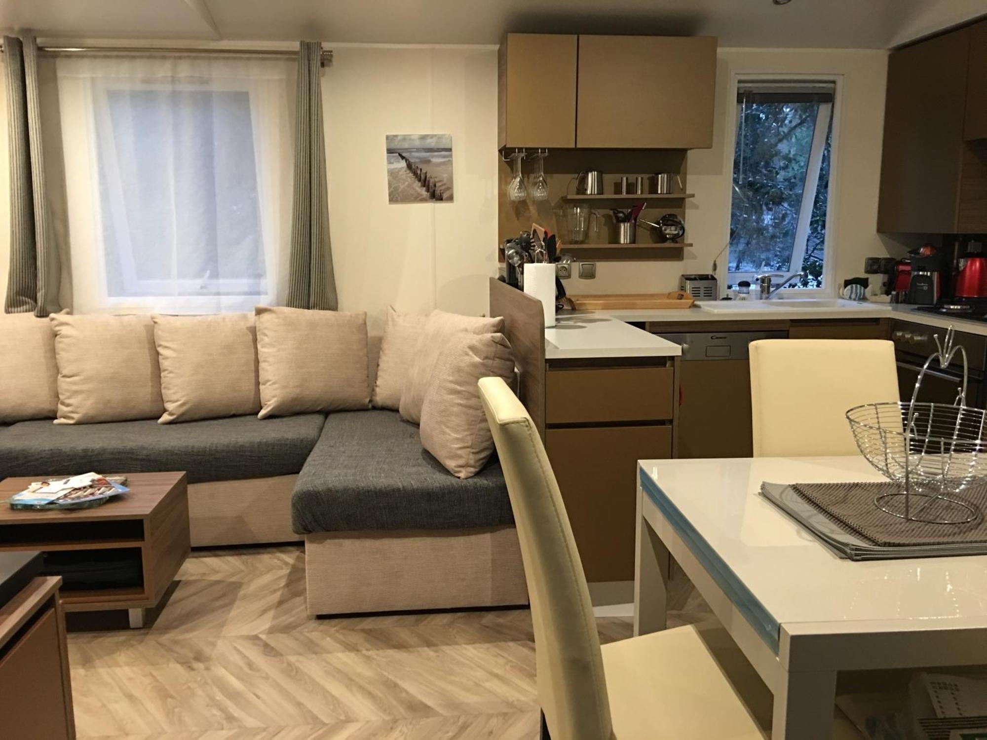 Mobilhome Familial 6 A 7 P 3 Chambres 42 M2 Saint Brevin Les Pierres Couchees 외부 사진